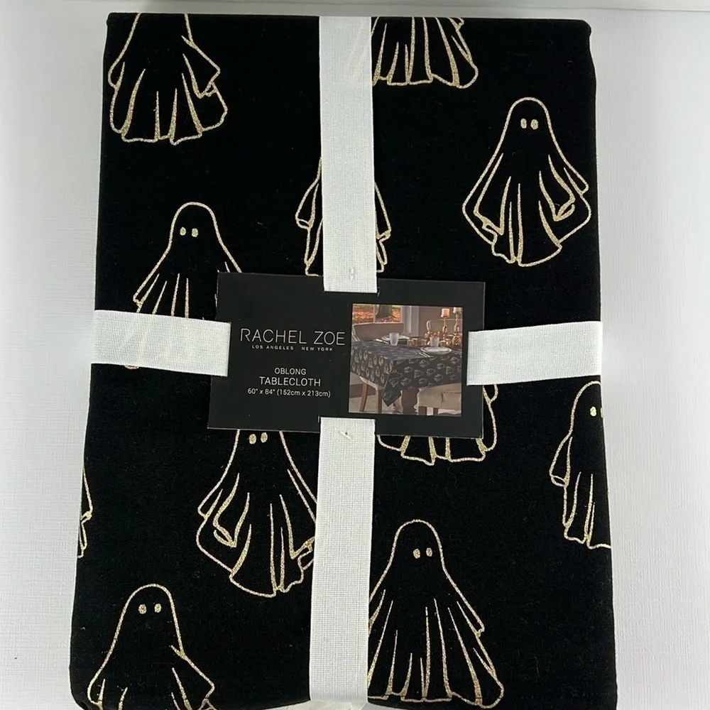 🛍️Rachel Zoe Halloween Tablecloth Oblong 60